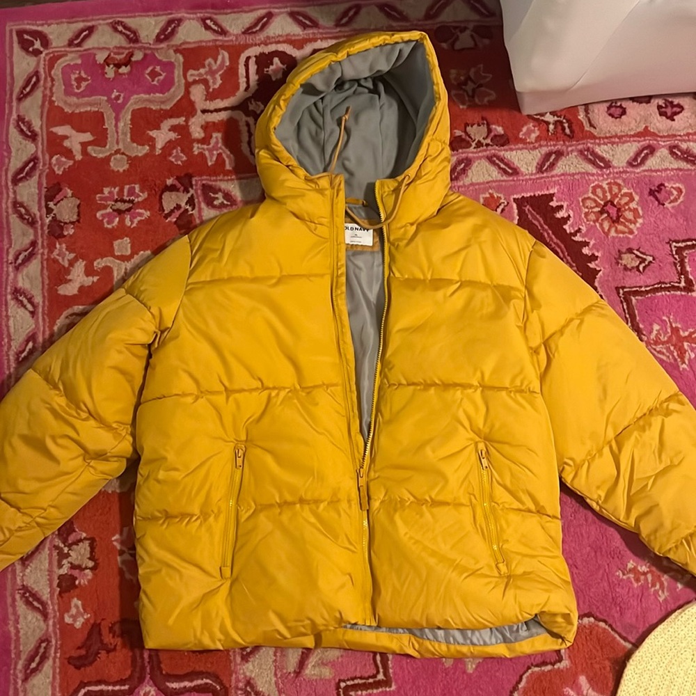 Yellow Puffer Jacket